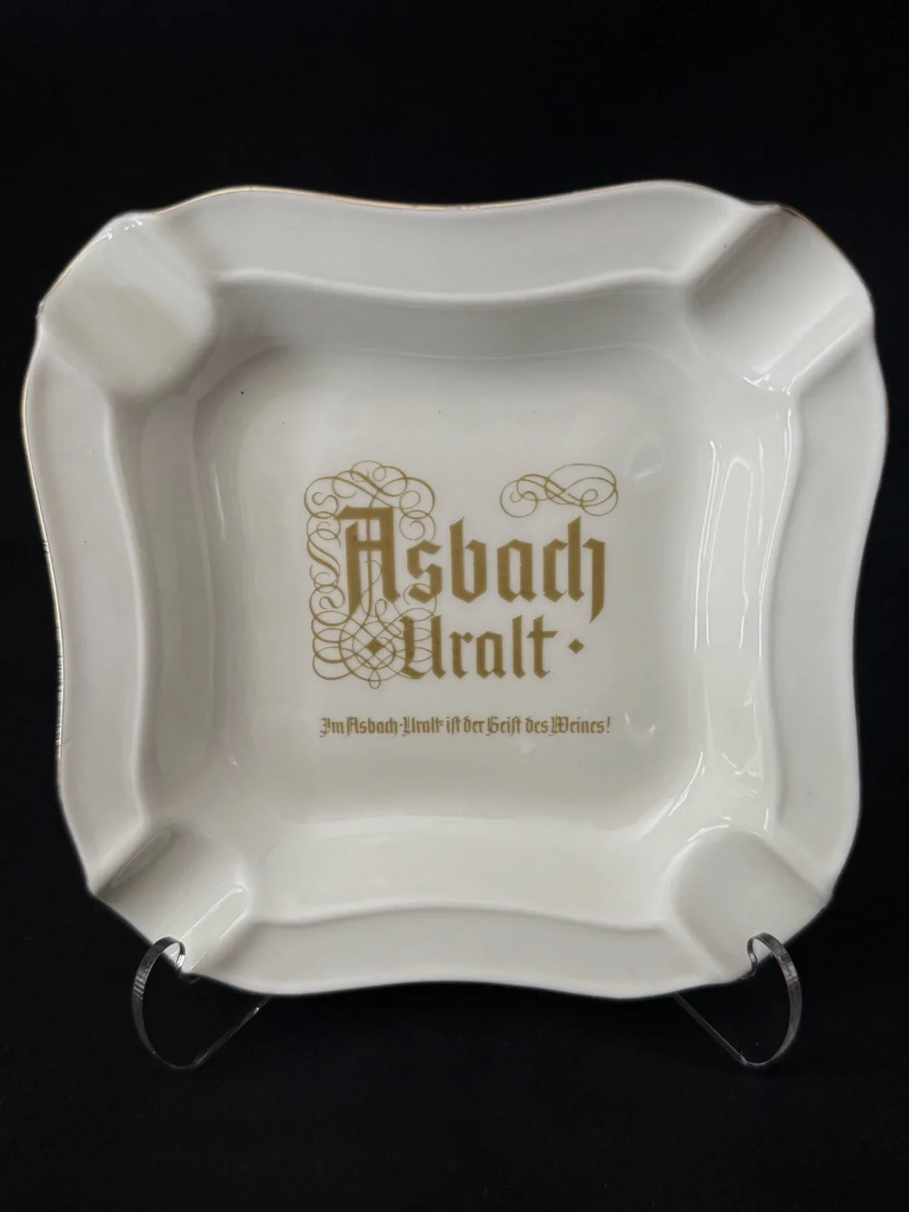 Asbach Uralt Cigar Ashtray 1955 - 1965